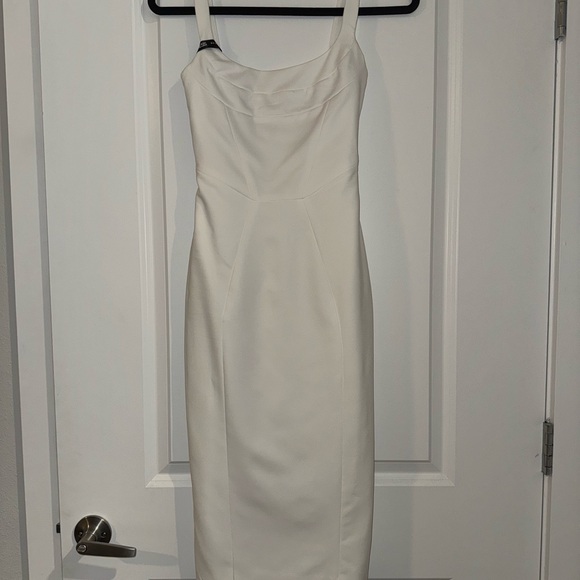 Lioness Cream Sheath Midi Dress - Picture 2 of 3